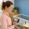babyphone camera surveillance berceau