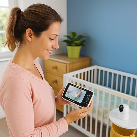 babyphone camera surveillance berceau
