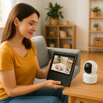 babyphone georges ecran large