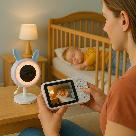 camera bebe arc en ciel