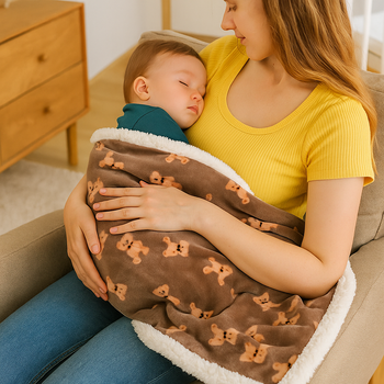 couverture bébé chofarmer ourson sommeil