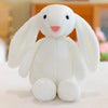 peluche lapin blanc