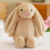 peluche lapin marron