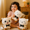peluche nekochan fille heureuse
