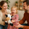 peluche vache cadeau parents fille