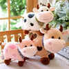 peluche vache couleur varie