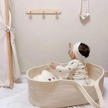couffin bebe beige