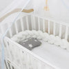 tresse de lit blanc