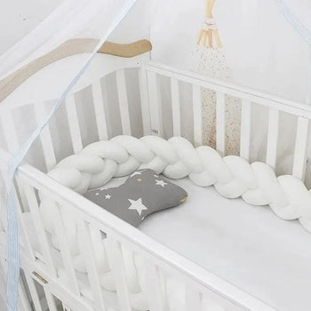 tresse de lit blanc