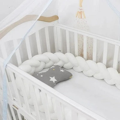 tresse de lit blanc