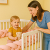 tresse de lit rose maman et bebe