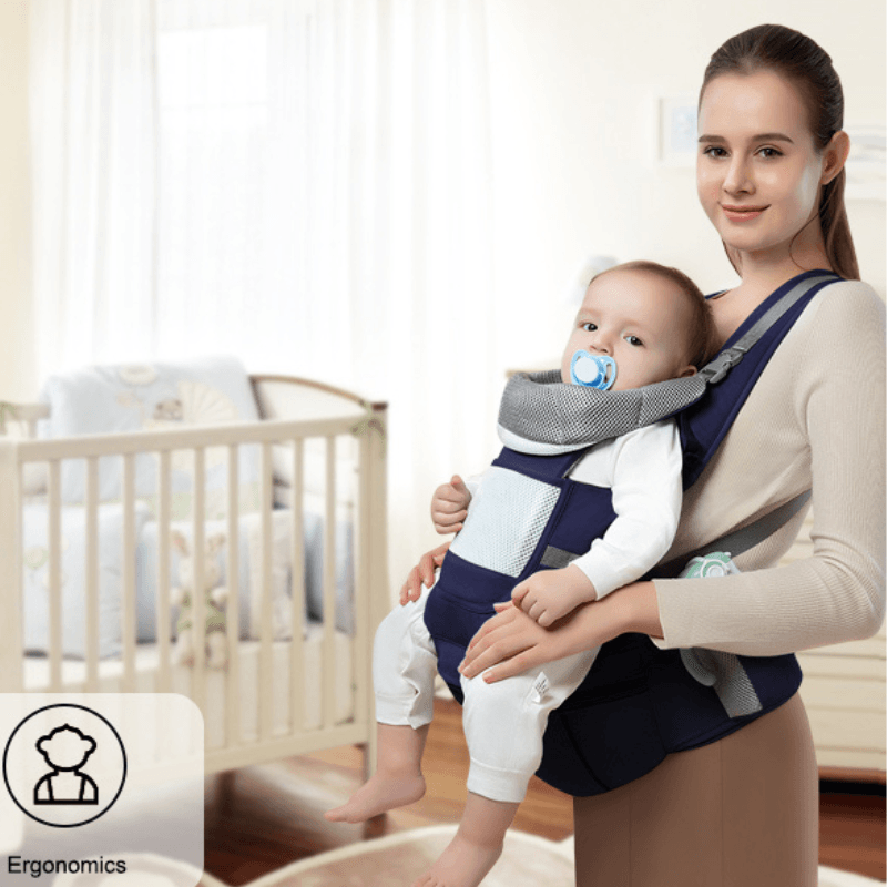 Relaxergo ™ | Porte-bébé ergonomique - Bébé Sourire