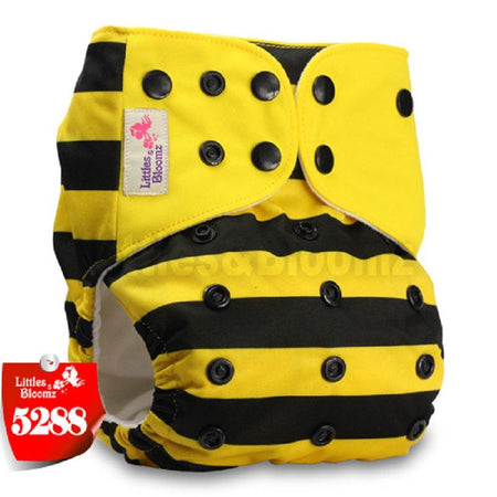 Littles & Bloomz ™ | Couche réutilisable - Bébé Sourire