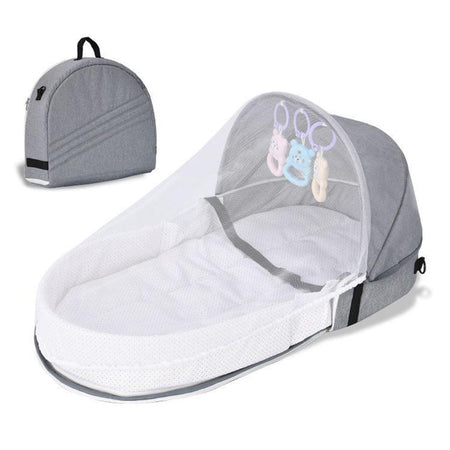 BabyVoyage ™ |  Lit bébé portable - Bébé Sourire